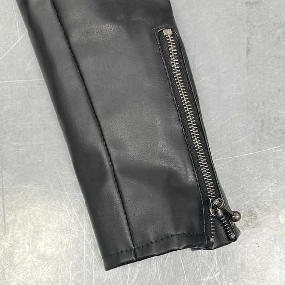 “Straight to Hell” black leather jacket - Picture 5 of 10